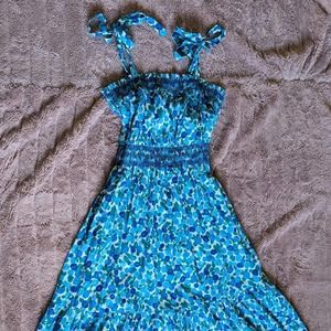 j crew floral 100% cotton sundress